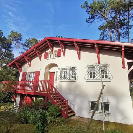 Maison Landaise Familiale 10 Pers Au Coeur De La Foret *