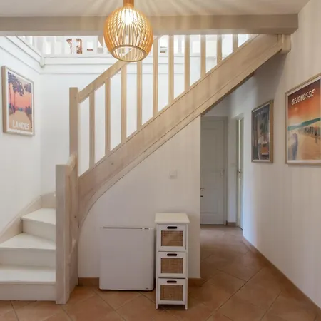 Maison Landaise Familiale 10 Pers Au Coeur De La Foret Seignosse